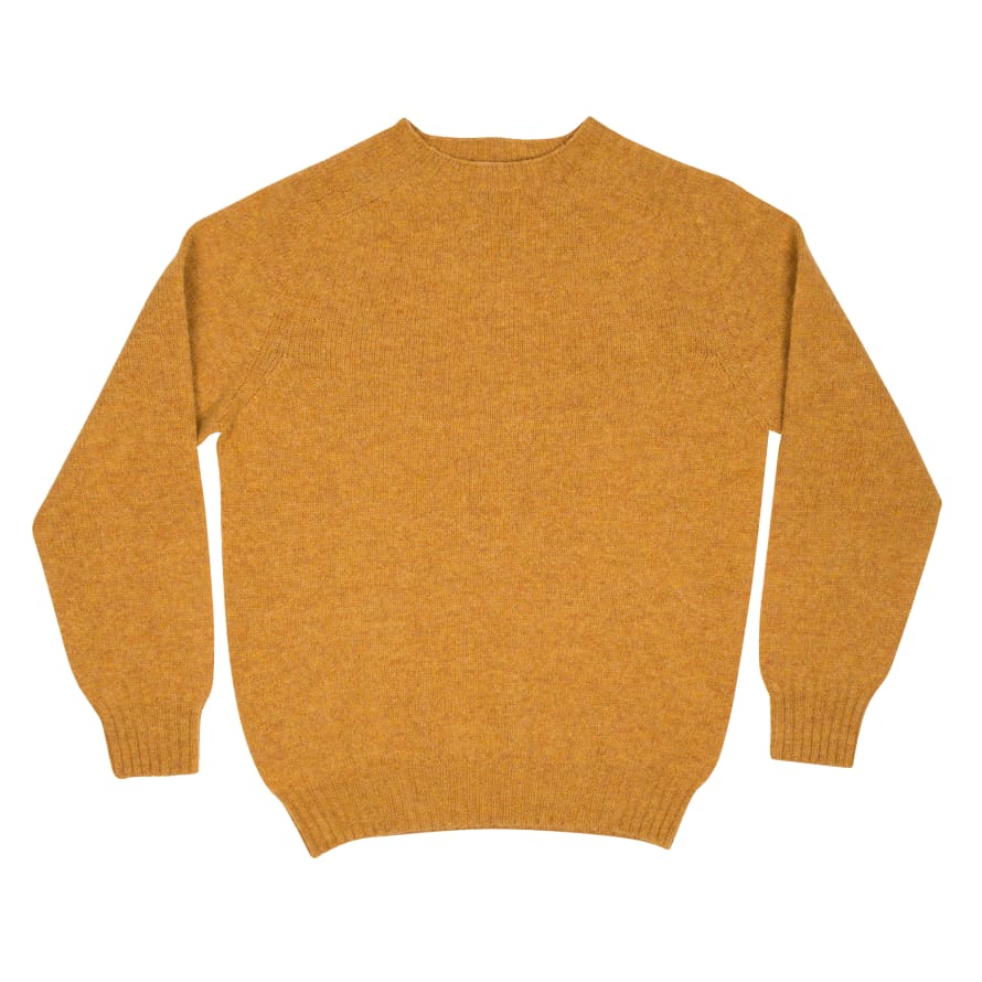 Jennifer Kent Mustard Shetland Sweater