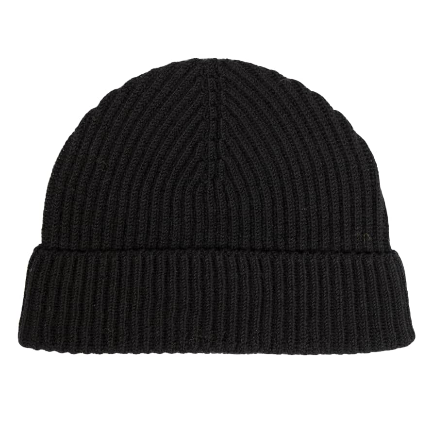 Jennifer Kent Black Merino Wool Hat