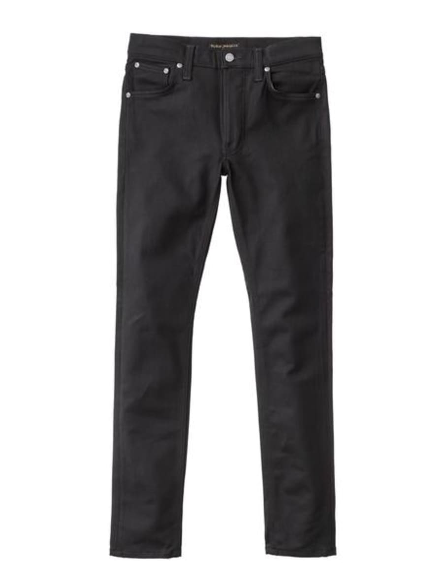 Nudie Black Ever Lean Dean Jeans