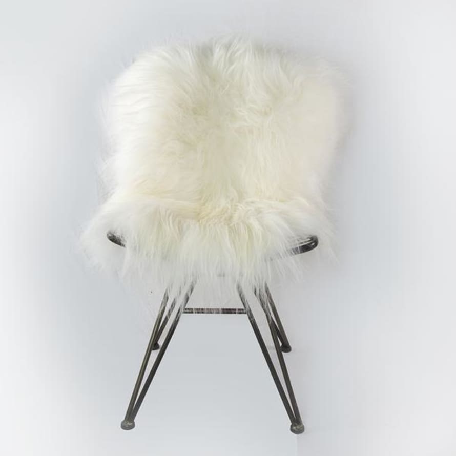 Hanlin Ltd White Icelandic Sheepskin Rug 