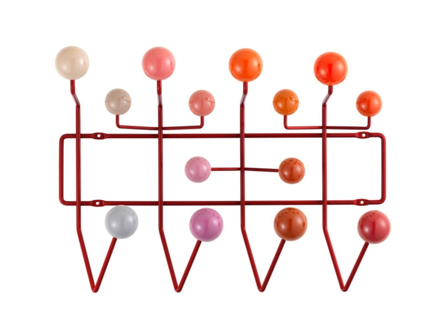 Vitra Red HANG IT ALL Coat Hooks