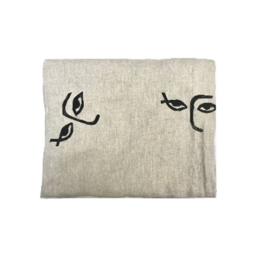 Ren London Visage Linen Throw 