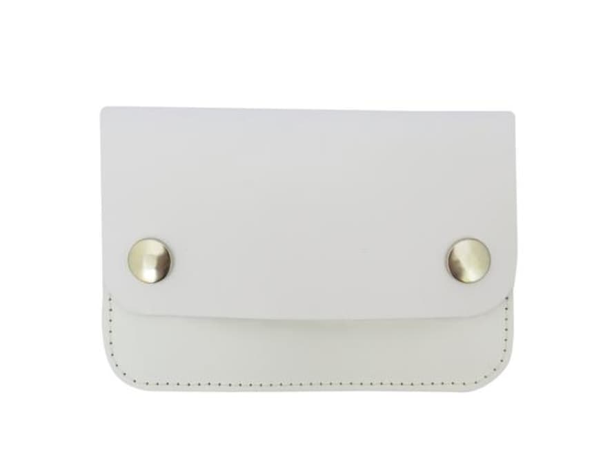 Kate Sheridan White Mini Pop Purse