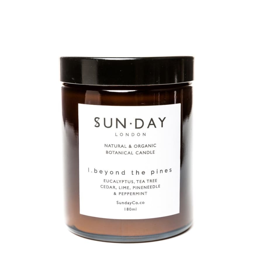 Sunday of London Beyond the Pines Scented Botanical Candle