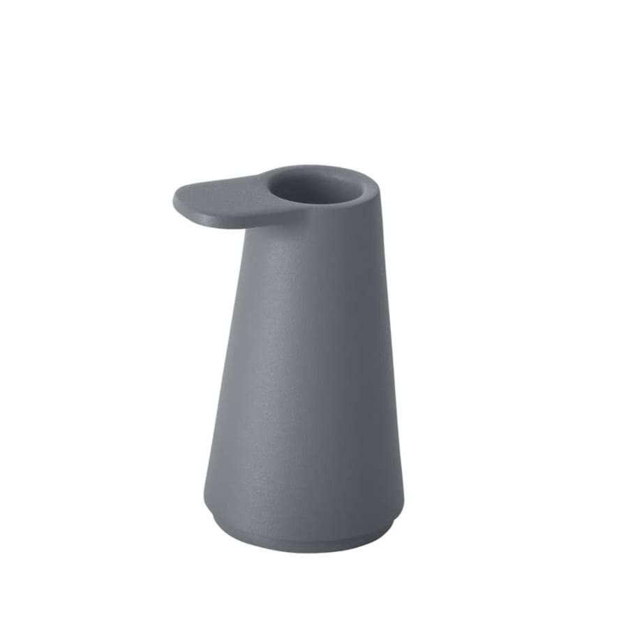 Muuto Anthracite Grip Candle Holder