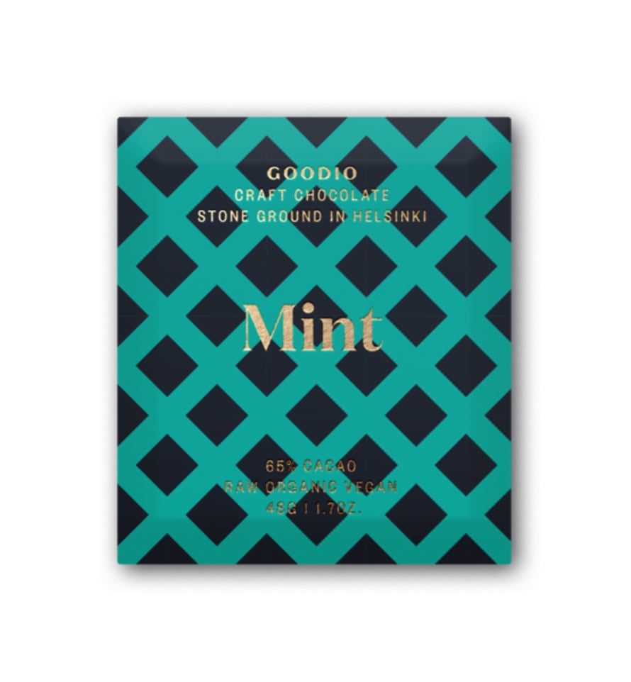 Goodio Chocolate Mint Raw Chocolate