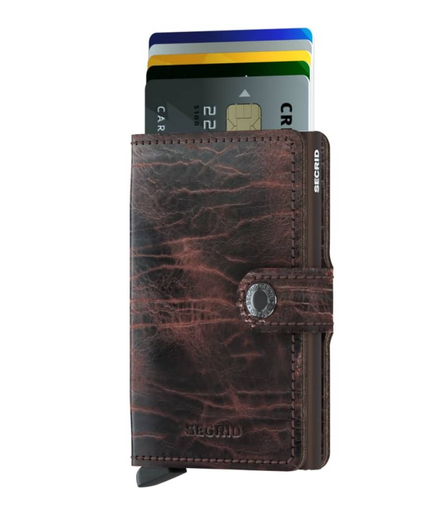 Secrid Cacao Brown Dutch Martin Miniwallet