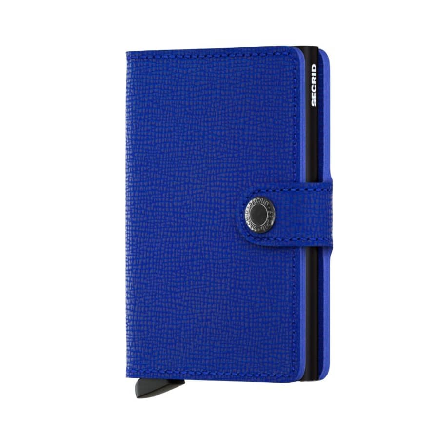 Secrid Blue Black Crisple Miniwallet