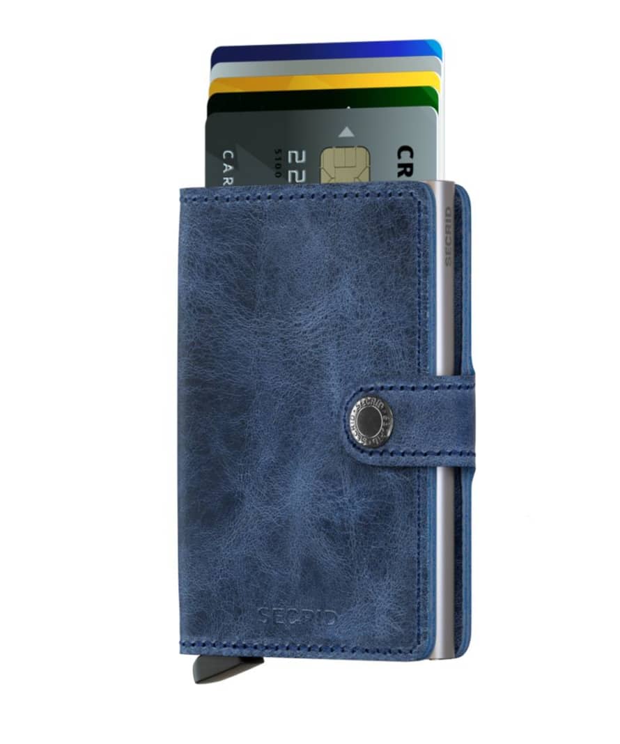 Secrid Vintage Blue Miniwallet