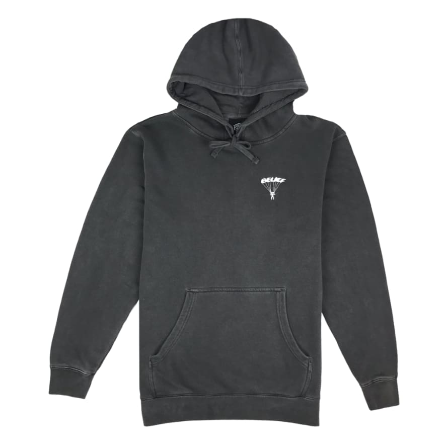 Belief NYC Vintage Black Parachute Hoody