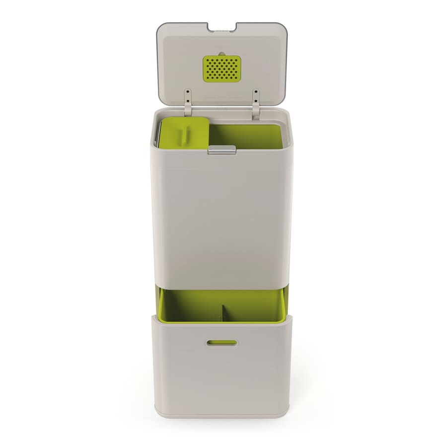 Joseph Joseph 60 L Stone Totem Waste Bin 