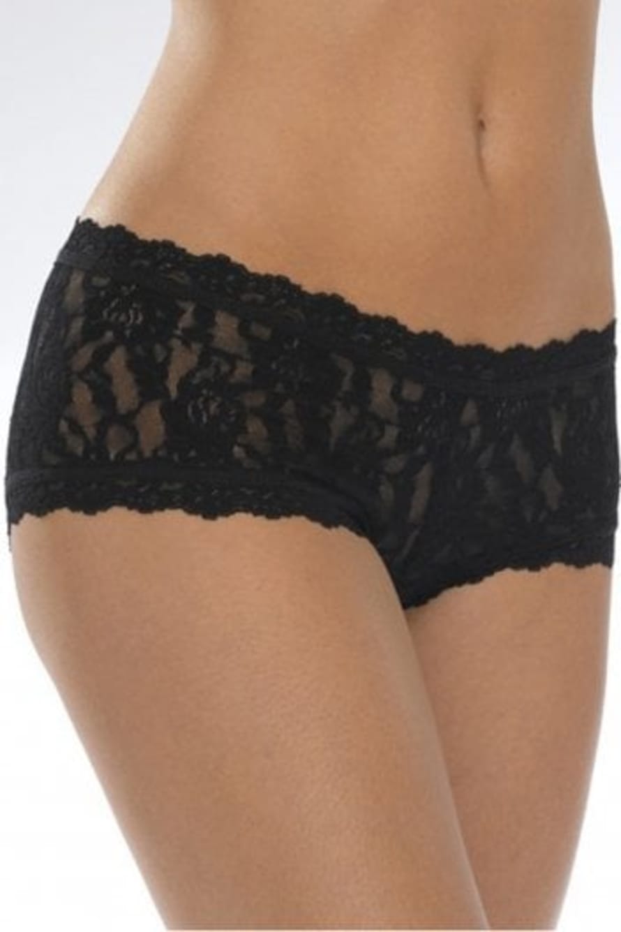 Hanky Panky Black Signature Lace Boyshort