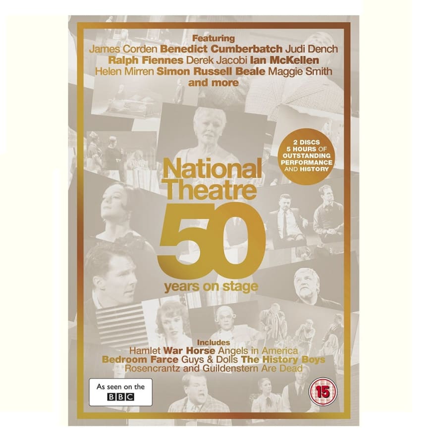 National Theatre Live 50 Years On Stage DVD