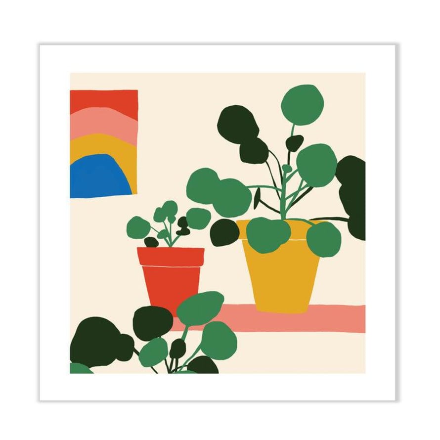 HelloMarine Pilea Wall Art