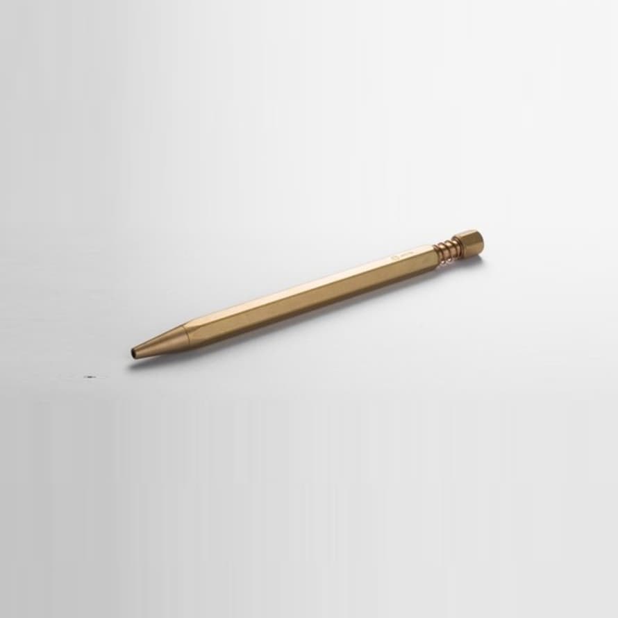Ystudio Classic Brass Ballpoint Pen