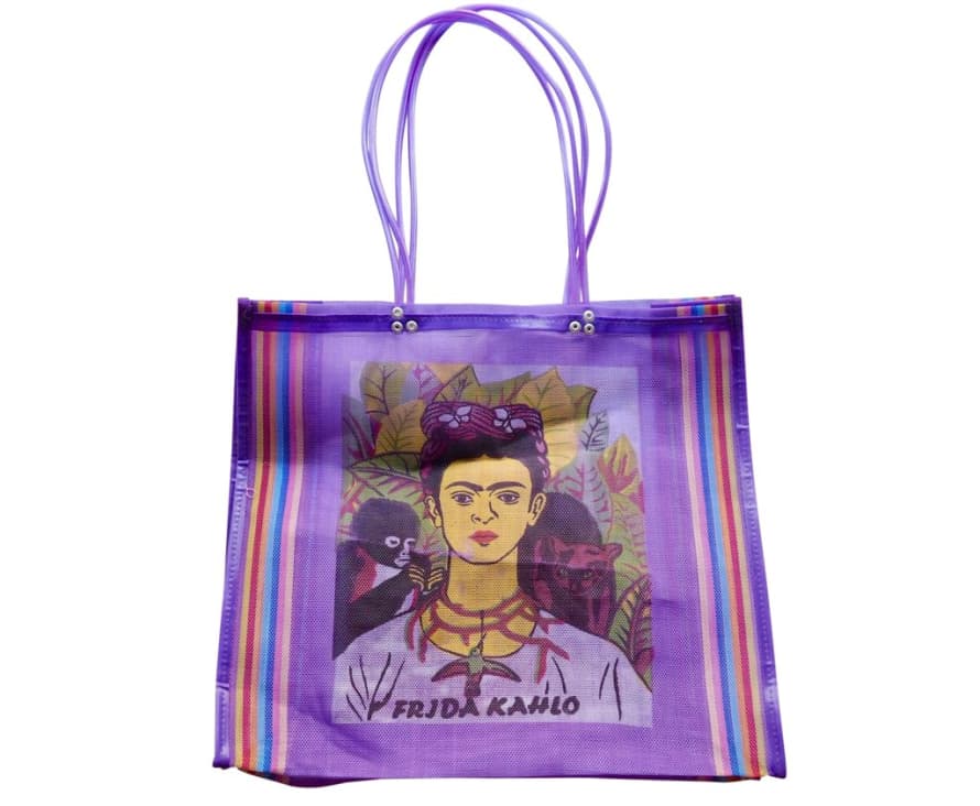 Hi Cacti Frida Kahlo Mexican Shopping Bag