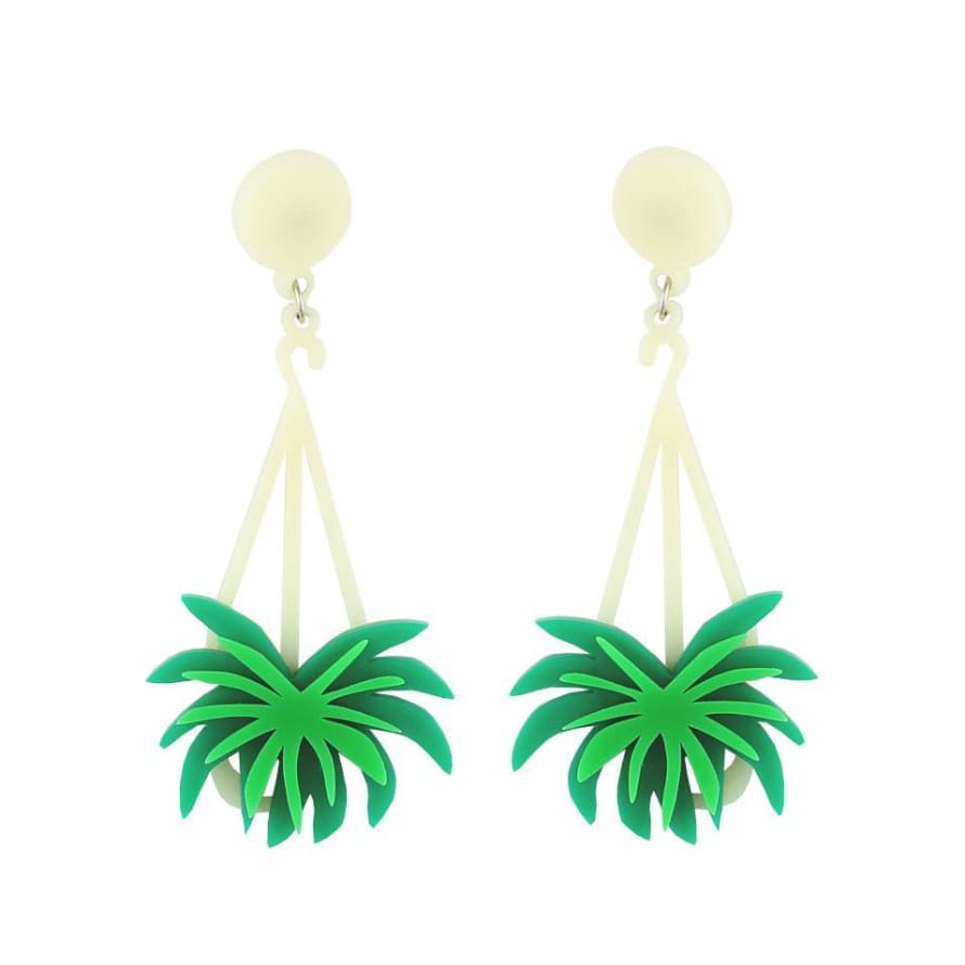 Lou Taylor Spider Plant Earrings