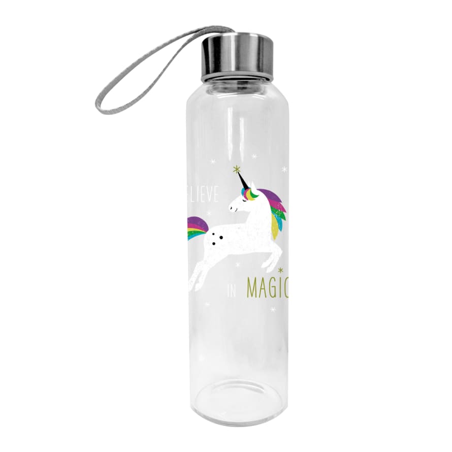 Paper Products Designs Unicorn Glass Bottle