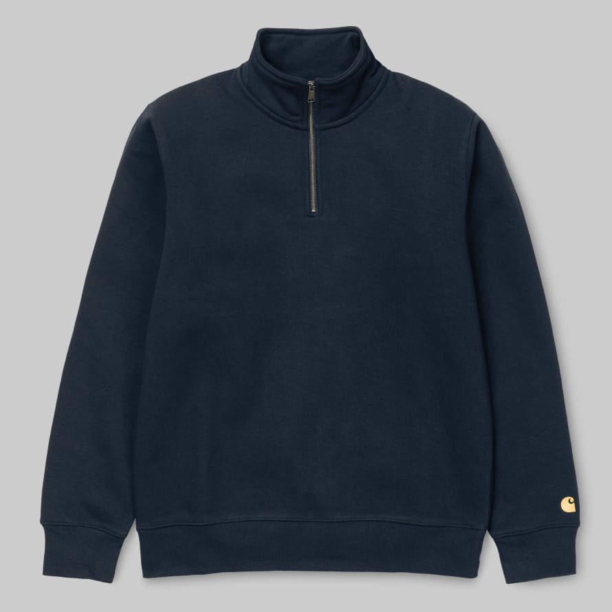 Carhartt Dark Navy Chase Highneck Sweatshirt