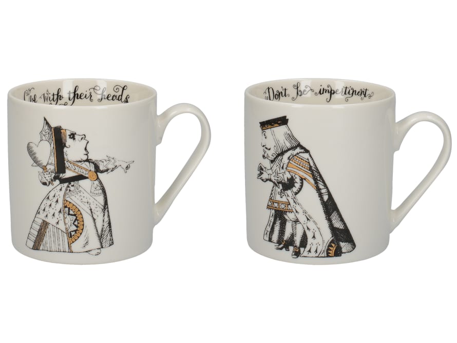 Creative tops Alice In Wonderland Set Of 2 His And Hers Can Mugs