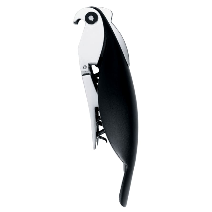 Alessi Black Parrot Corkscrew