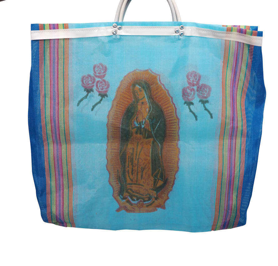 Hi Cacti Virgin Mary Mexican Shopping Bag 