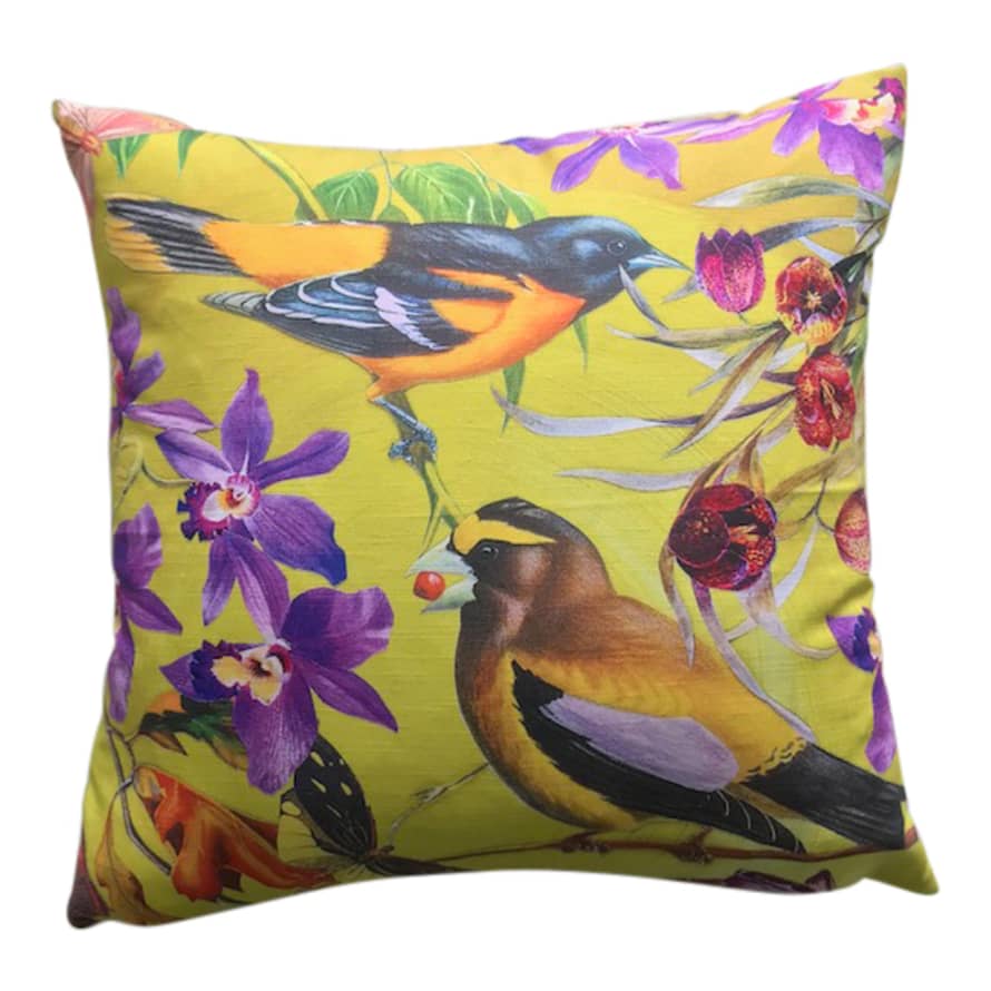 Diana Wilson Arcana Large Autumn Birds Cushion