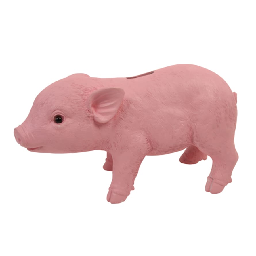 &klevering Pink Piggy Money Box