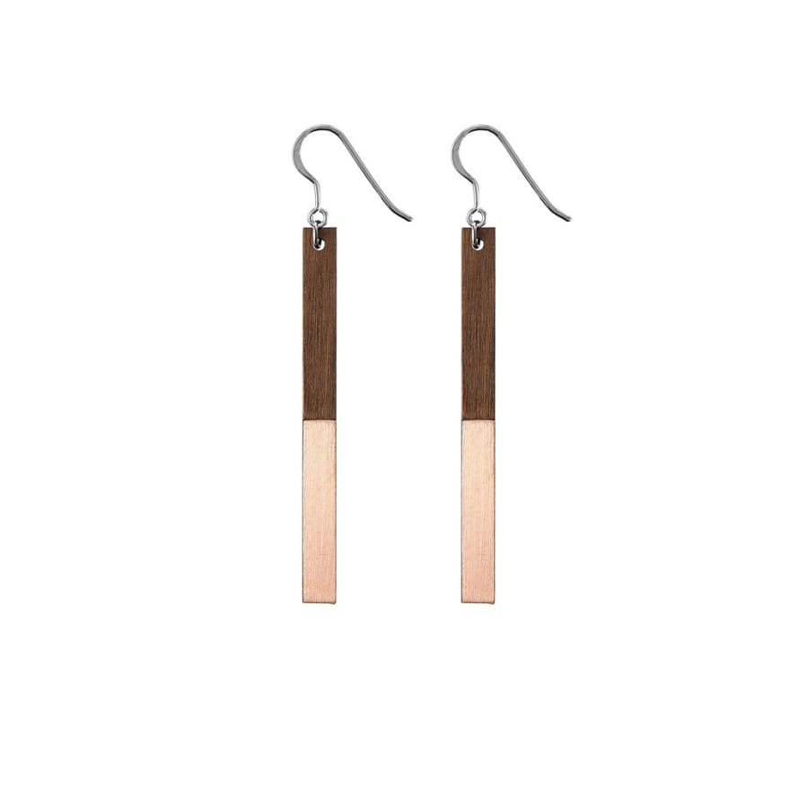 A New Form The Copper Zelda Drop Earrings