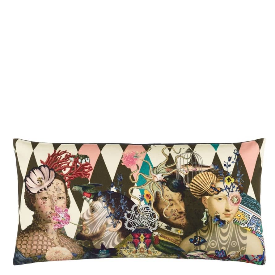  Christian Lacroix LE CURIEUX ARGILE CUSHION