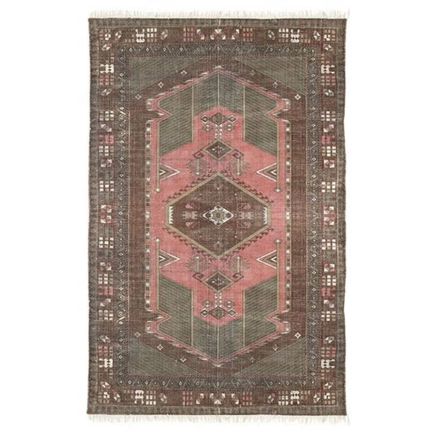 HK Living Stonewashed Cotton Rug 