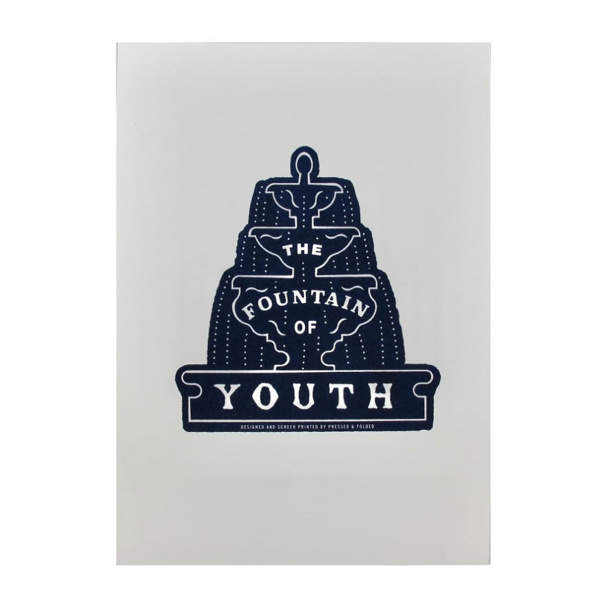 Pressed And Folded Youth Screen Print