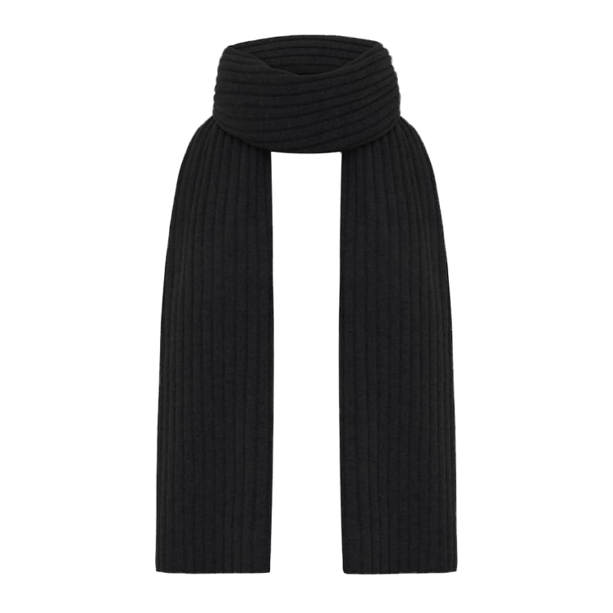 Les 100 Ciels Flyn Scarf - Black