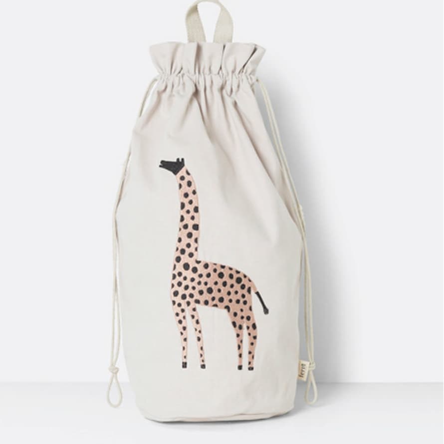 Ferm Living Safari Storage Bag - Giraffe