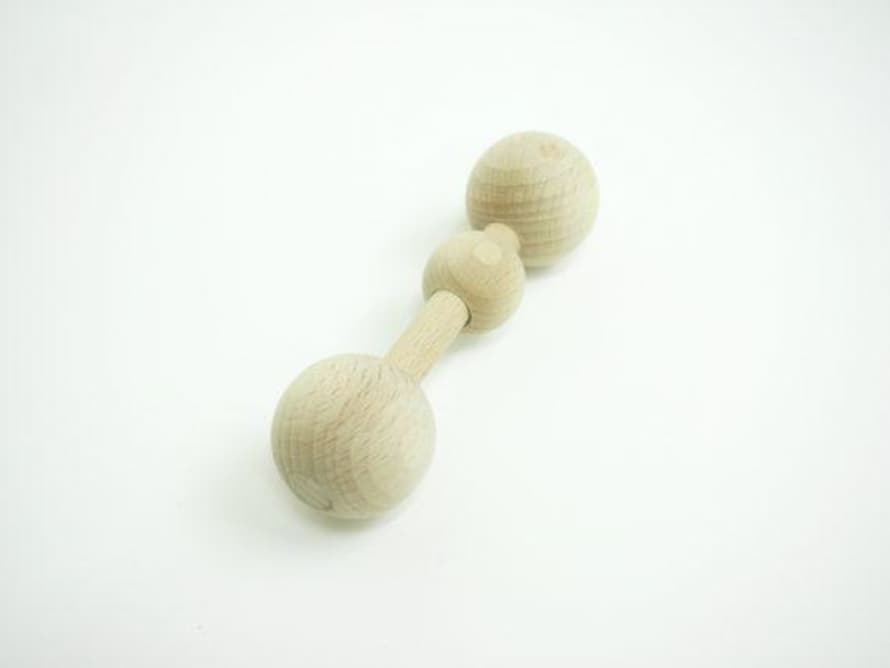 &ME Wooden Baby Rattle