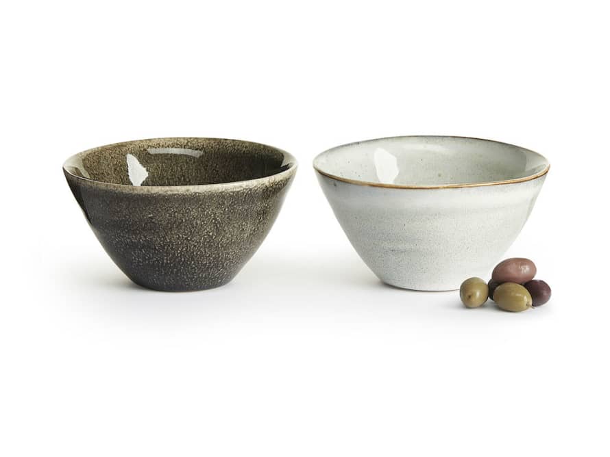 Sagaform Small Set of 2 Nature Serving Bowl 