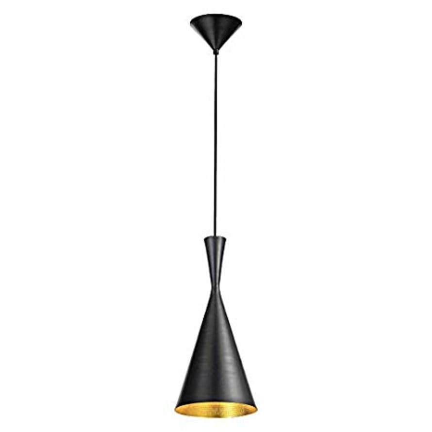 Tom Dixon Beat Tall Black Pendant Lighting