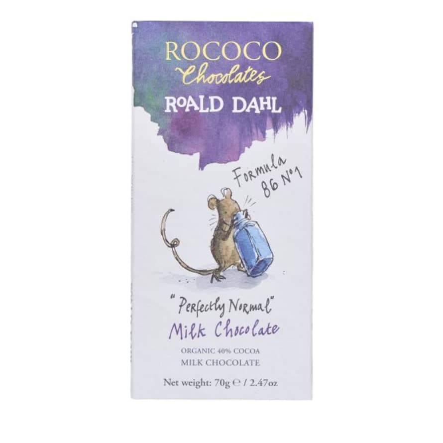 Rococo Chocolates Perfectly Normal Milk Chocolate Bar