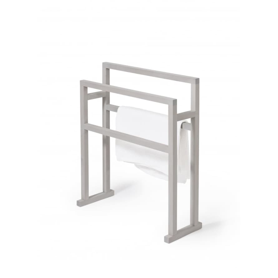 Wireworks Oyster White Mezza Grande Towel Rail