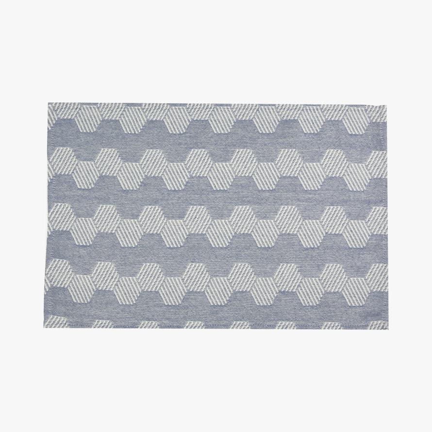 MYNN Blue and White Fulham Placemat