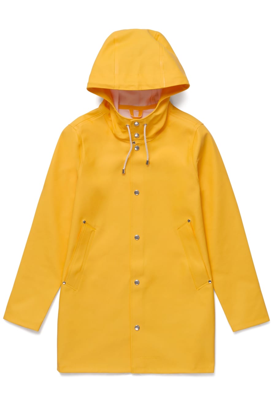 Stutterheim Yellow Mens Stockholm Raincoat 