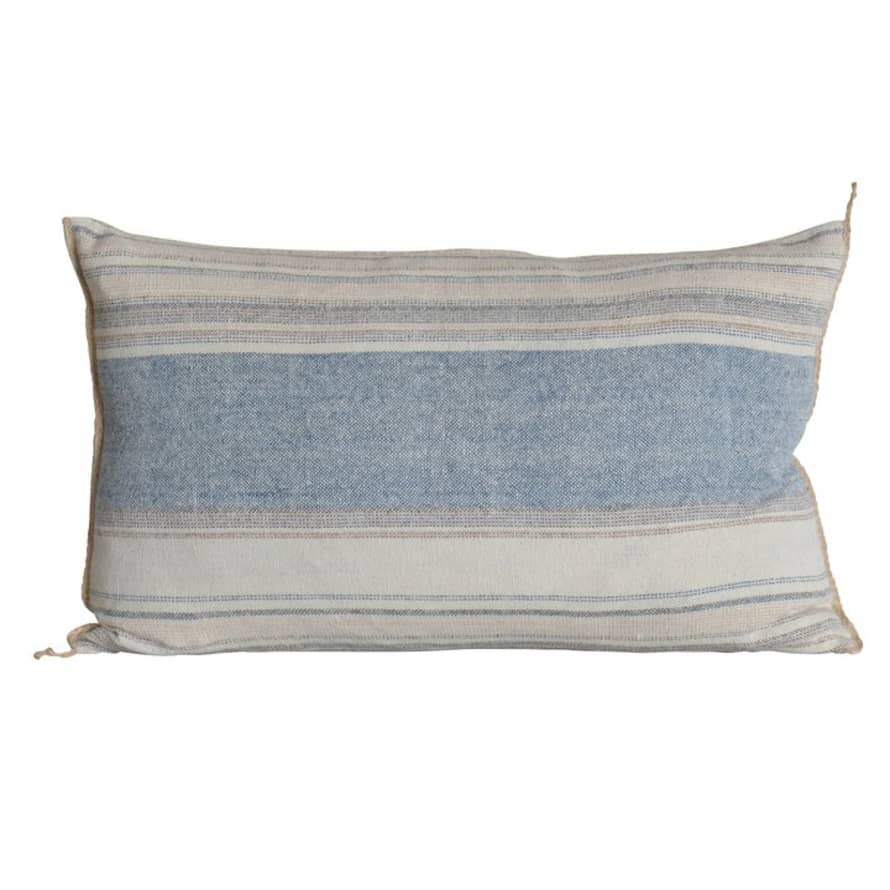 Bliss Indigo Stripe Pillow 