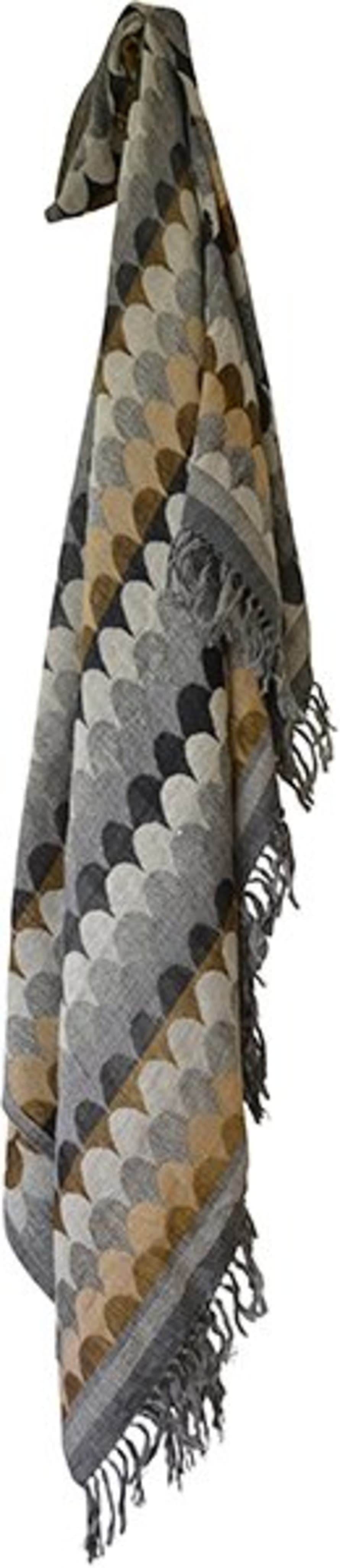 Grey Nagano Throw 130x170 