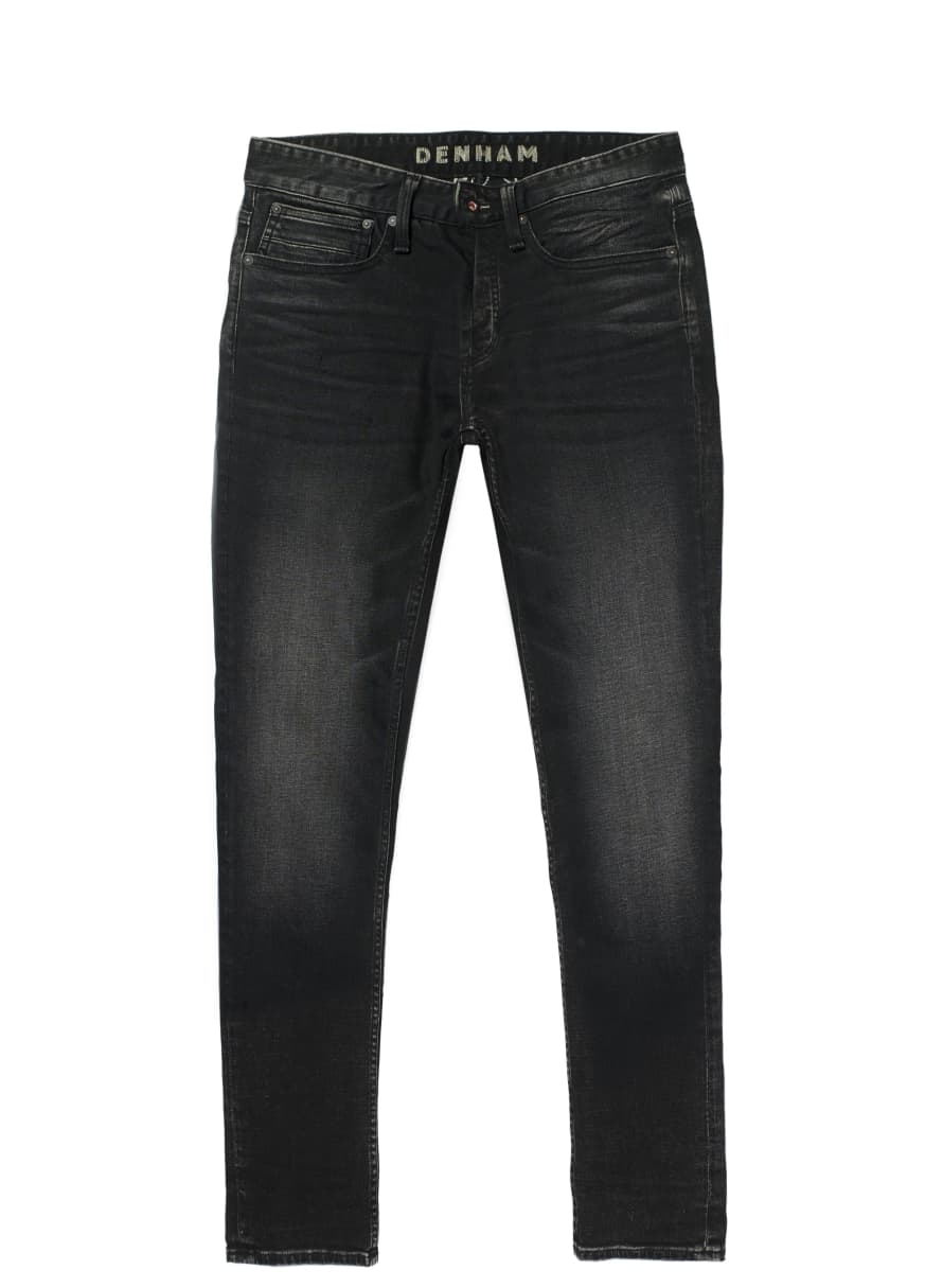 Denham The Jeanmaker Washed Black Razor Slim Fit Jeans