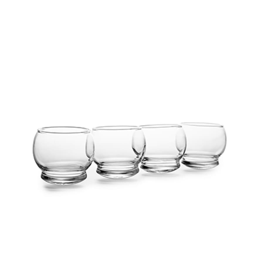 Normann Copenhagen Set Of 4 Rocking Glasses