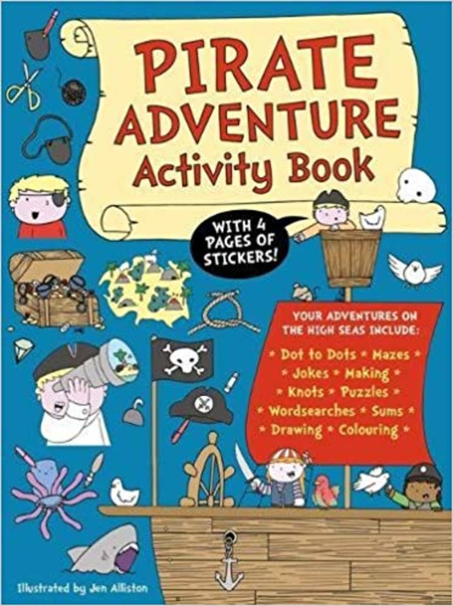 Hello Geronimo Uk Edition Pirate Adventure Activity Book