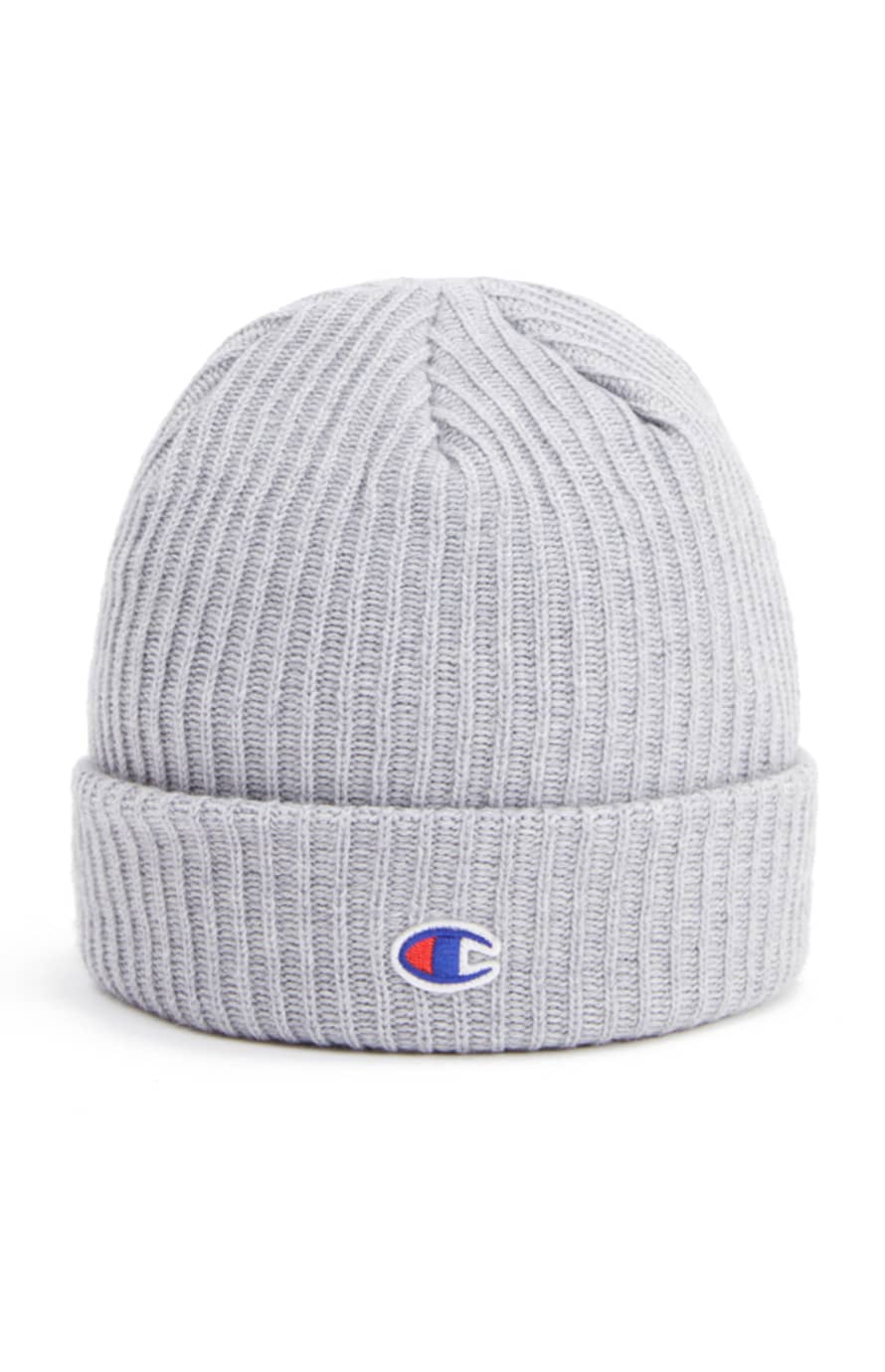 Champion Merino Wool Blend Beanie - Grey Marl