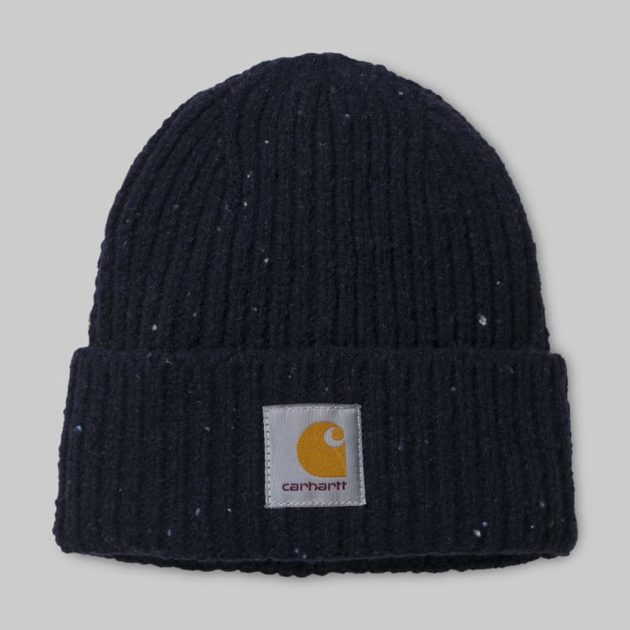 Carhartt Dark Navy Heather Anglistic Beanie 