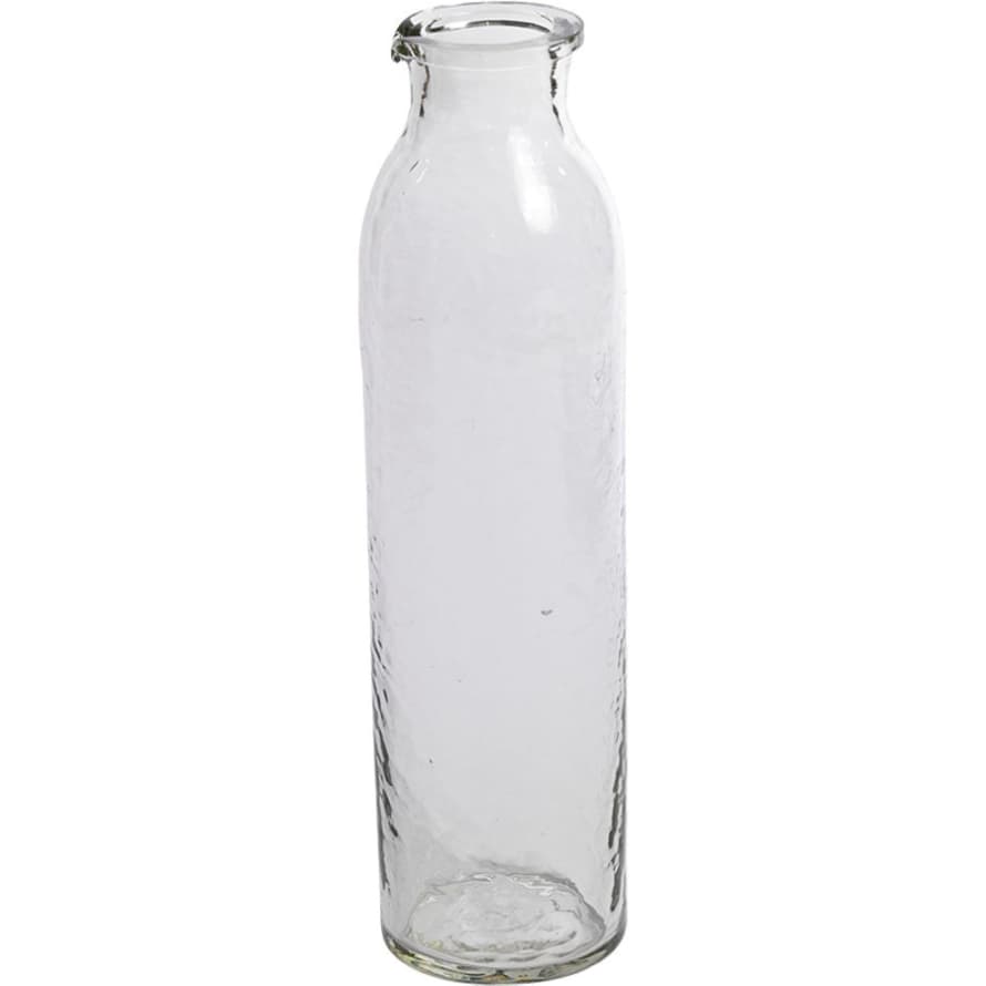 Nkuku Hammered Glass Chandi Carafe