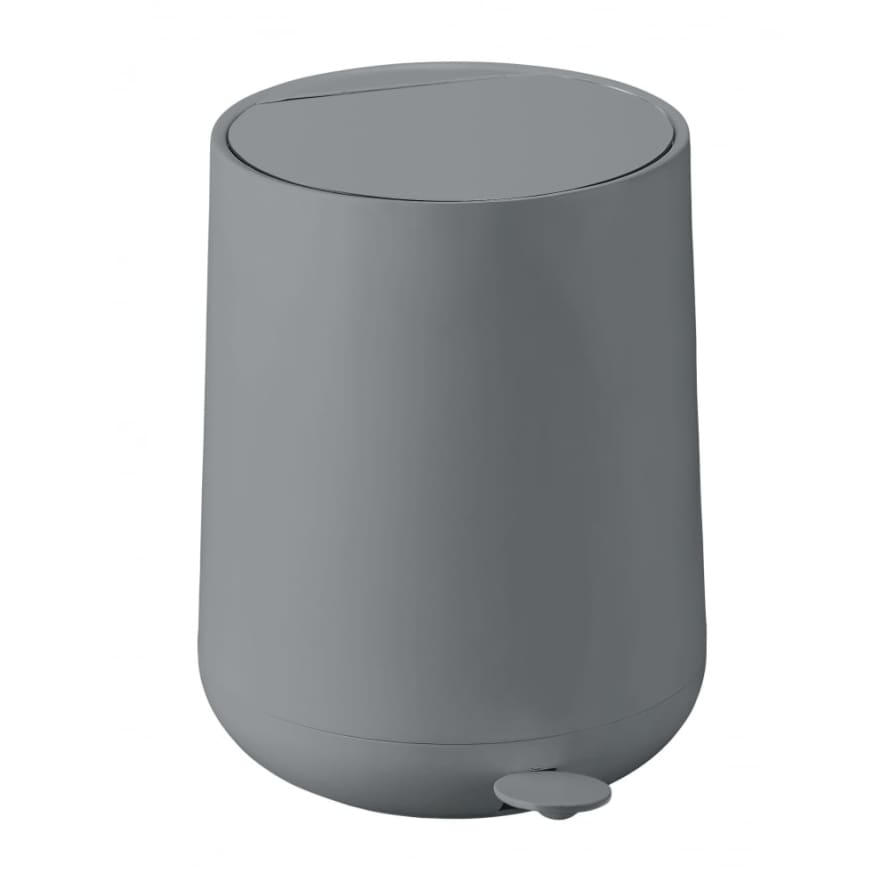 Zone Denmark 5 Litre Grey Nova Bathroom Pedal Bin